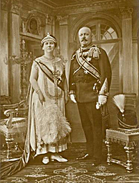 Koningin Wilhelmina en Prins Hendrik